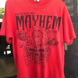 Rockstar Energy Drink Mayhem Festival T shirt